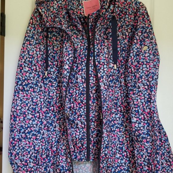 Kate Spade Packable Water-Resistant Jacket Anorak - Picture 6 of 13